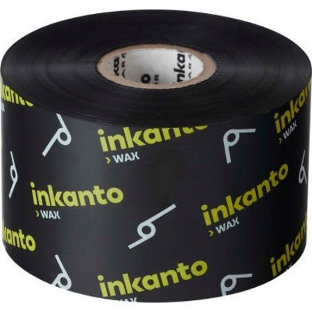 ARMOR USA Inkanto AWX FH Resin Enhanced Wax Ribbons, 165mm W x 450m L, Black, 6 Rolls/Case T65113IO